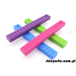 ARK Mega Brick Stick klocek lego gryzak logopedyczny miękki