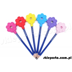 Gryzak logopedyczny ARK Kwiatek Pencil Flower - nakładka na kredkę lub ołówek - twardy