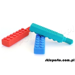 ARK Brick Tip końcówka masująca / gryzak do wibratora logopedycznego klocek lego