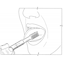 ARK Probe Tip Mini końcówka do wibratora logopedycznego, gryzak - miękka