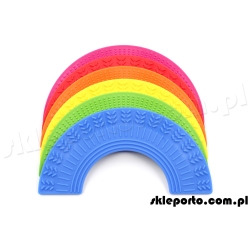 ARK płaska szpatułka Rainbow z wypustkami miękka - terapia żywieniowa