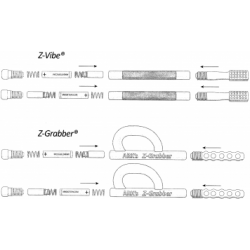 ARK Starter Kit: Wibrator logopeduczny Z-Vibe + 4 nasadki + 2 gryzaki + GRATIS końcówka Lip block