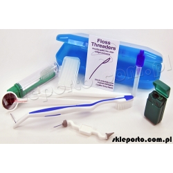 Zestaw ortodontyczny 9 elementów  - higiena ortodontyczna