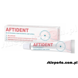 Aftident ochrona błony śluzowej żel ortodontyczny anty afta - Chema