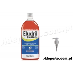 Eludril Classic 1000 ml płyn antybakteryjny z chlorheksydyną + pompka
