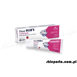 Kin Fluor-kin Calcium 1450 ppm - pasta przeciw próchnicy - 75 ml