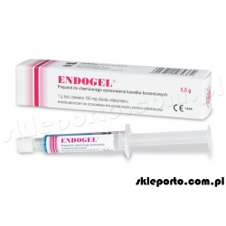 Endogel 5,5 g preparat do chemicznego opracowania kanałów korzeniowych
