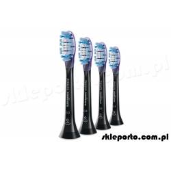 Sonicare HX9054/33 końcówka Premium Gum Care G3 /4 szt/ Black końcówki Philips Dystrybucja PL