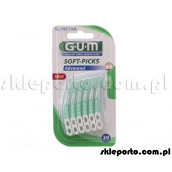 GUM Soft-Picks Advanced 30 szt - szczoteczki międzyzębowe